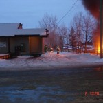 70 Mile House Store Fire - January 2, 2010