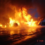 70 Mile House Store Fire - January 2, 2010