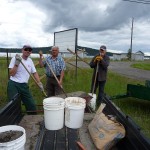 Constructing New Fire Hall Sign