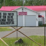 New Fire Hall Sign