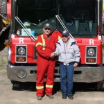 Fire Chief, Guy Poliseno and Shorty Horn