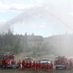 Fire Truck Waterfall